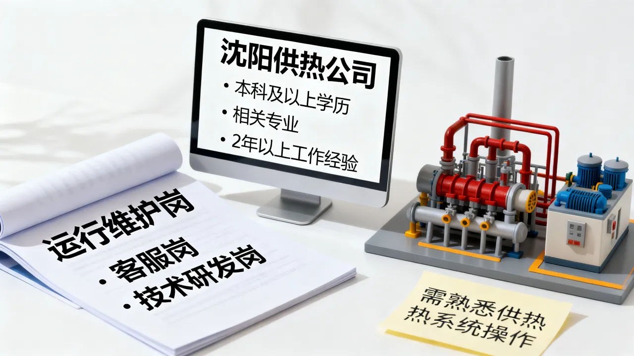 沈阳供热公司招聘有哪些岗位，沈阳供热公司招聘要求是什么？-图1