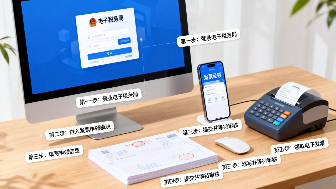 企业如何申请发票,网上申领流程步骤详解?-图3 企业如何申请发票,网上申领流程步骤详解?-图3