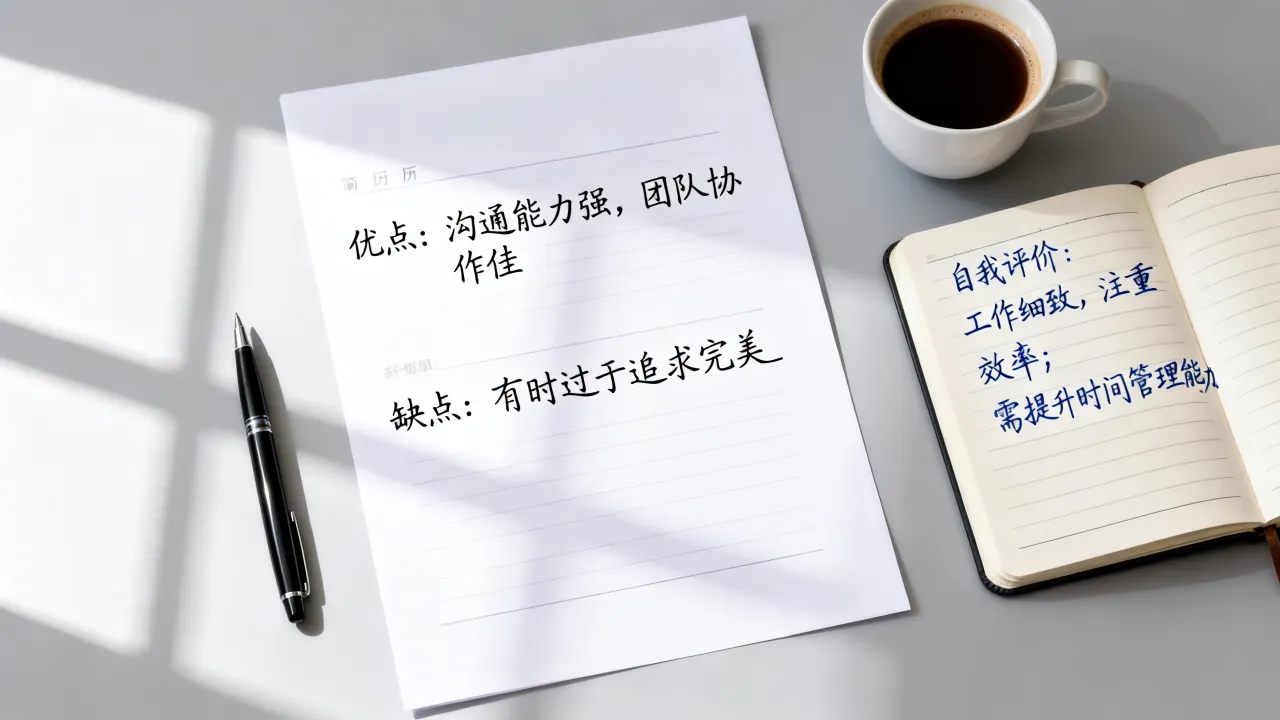 简历中优缺点怎么写,自我评价中的优缺点怎么写-图3 简历中优缺点怎么写,自我评价中的优缺点怎么写-图3