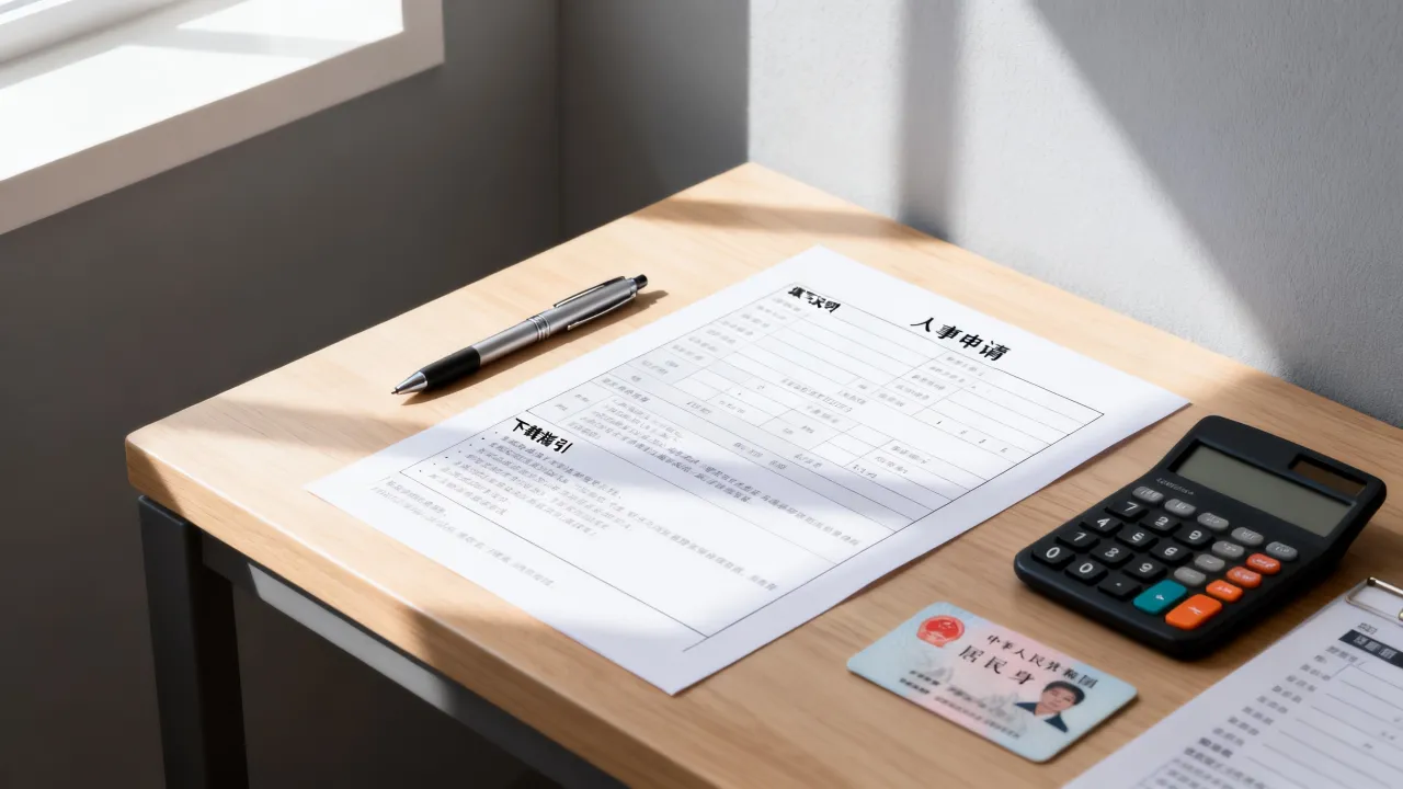 人事申请表怎么填写，人事申请表模板怎么下载-图3