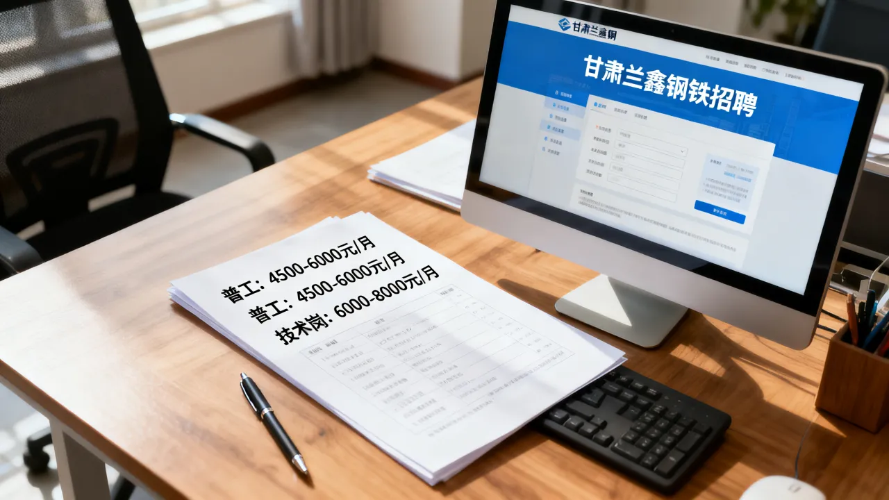 甘肃兰鑫钢铁招聘岗位有哪些，工资待遇怎么样