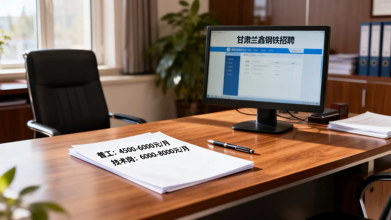 甘肃兰鑫钢铁招聘岗位有哪些,工资待遇怎么样-图2 甘肃兰鑫钢铁招聘岗位有哪些,工资待遇怎么样-图2
