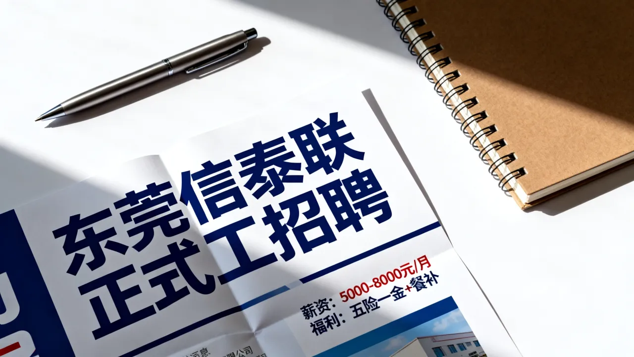 东莞信泰联招聘正式工待遇怎么样,好不好?