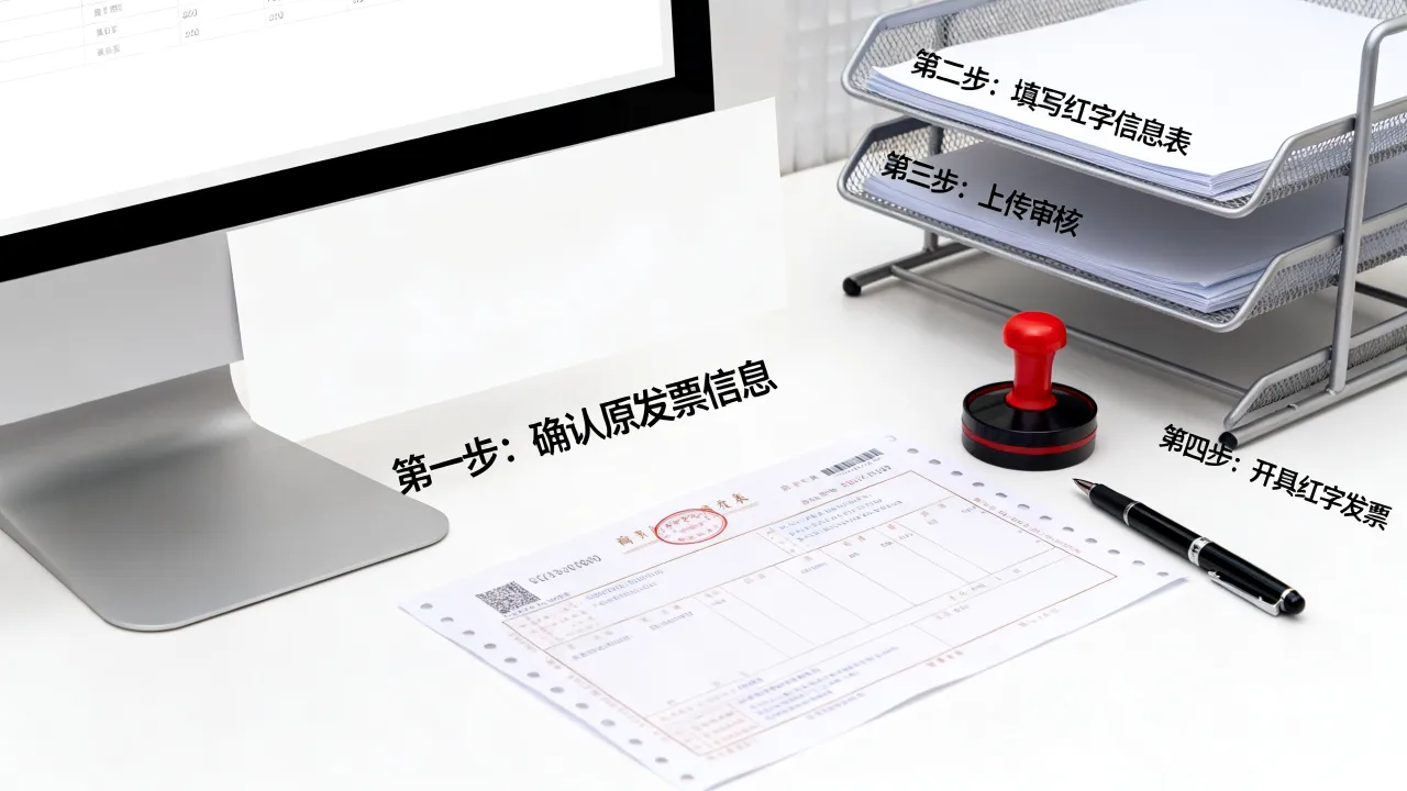 如何做红字发票?红字发票开具流程及注意事项详解