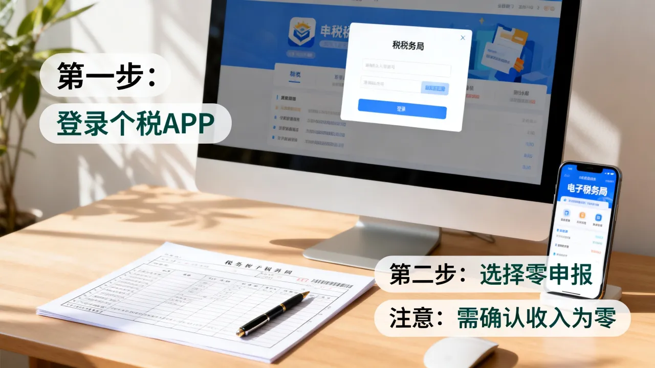 如何个税零申报?零申报操作流程是什么,需要注意哪些事项?