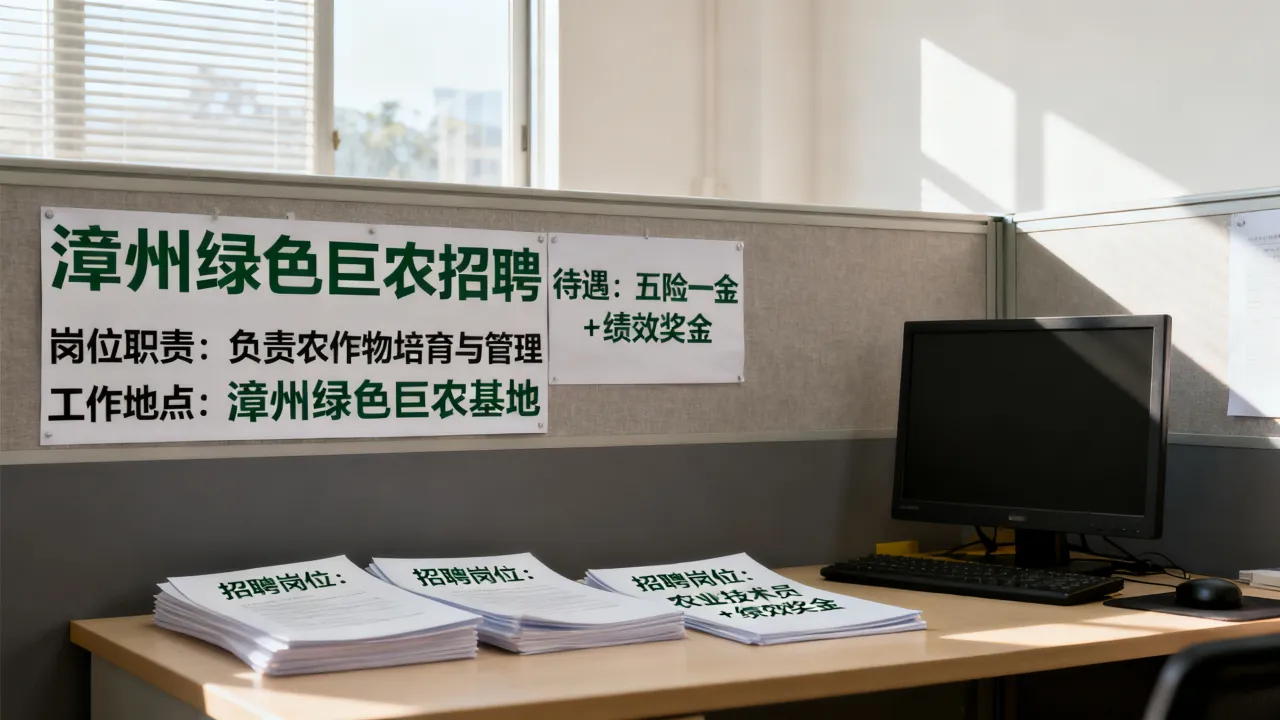 漳州绿色巨农招聘靠谱吗,漳州绿色巨农待遇如何