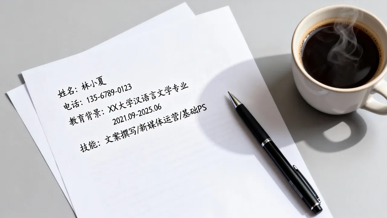 兼职个人简历怎么写,兼职简历没有工作经验怎么写?-图3 兼职个人简历怎么写,兼职简历没有工作经验怎么写?-图3