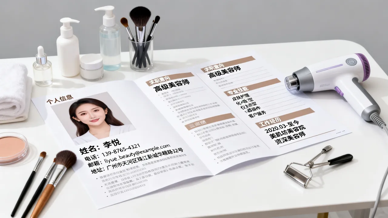 美容师简历怎么写?美容师简历怎么写才能吸引人?-图3 美容师简历怎么写?美容师简历怎么写才能吸引人?-图3