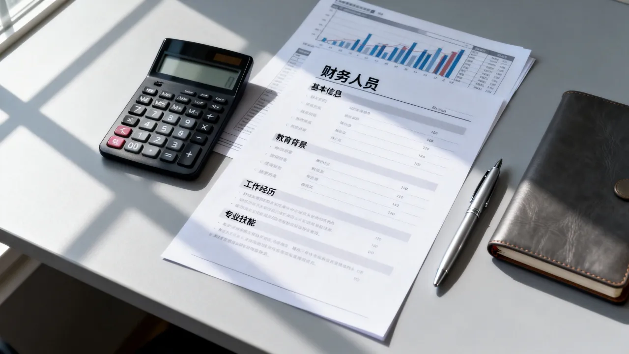 财务人员简历怎么写,需要避免哪些常见错误?-图2 财务人员简历怎么写,需要避免哪些常见错误?-图2