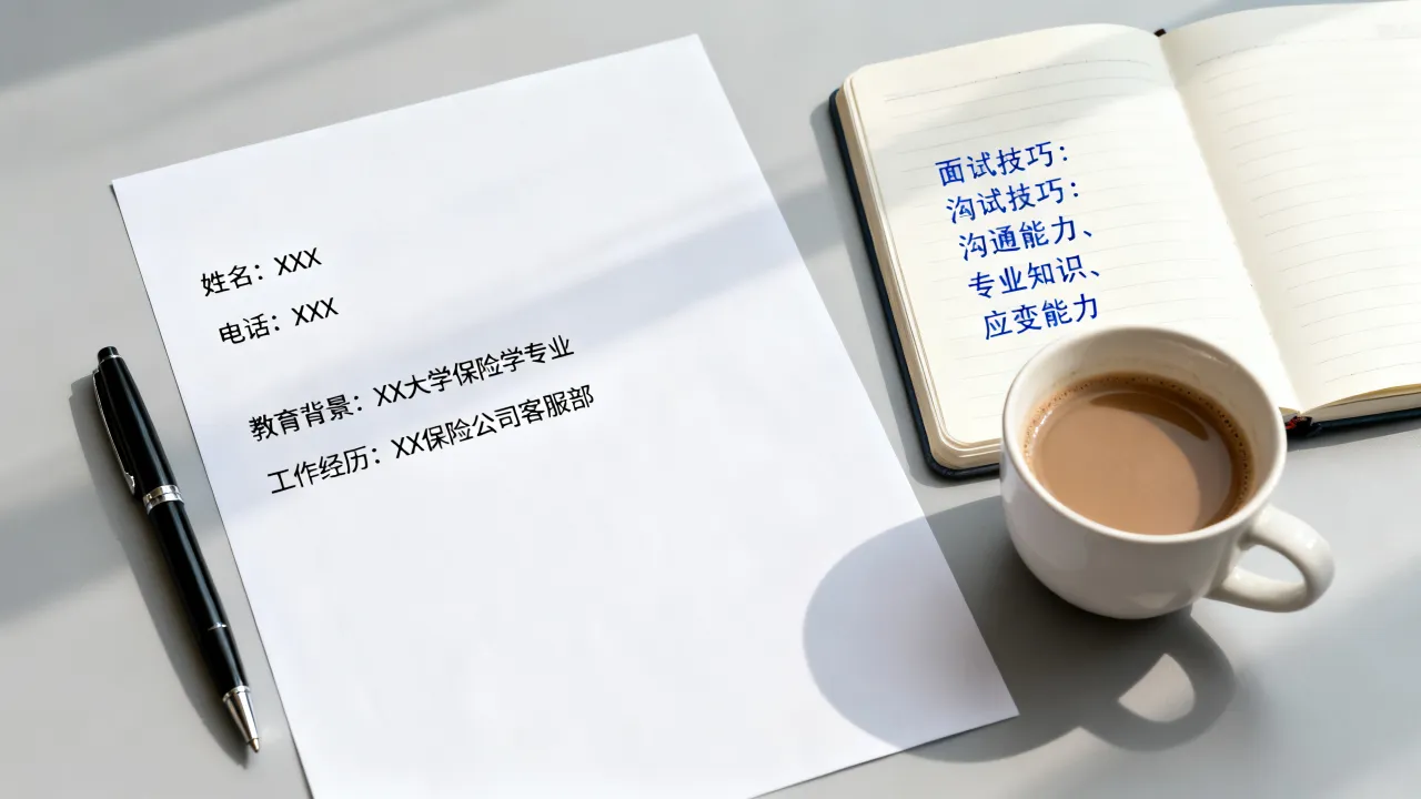 保险公司简历怎么写?入职面试成功技巧有哪些?-图1 保险公司简历怎么写?入职面试成功技巧有哪些?-图1