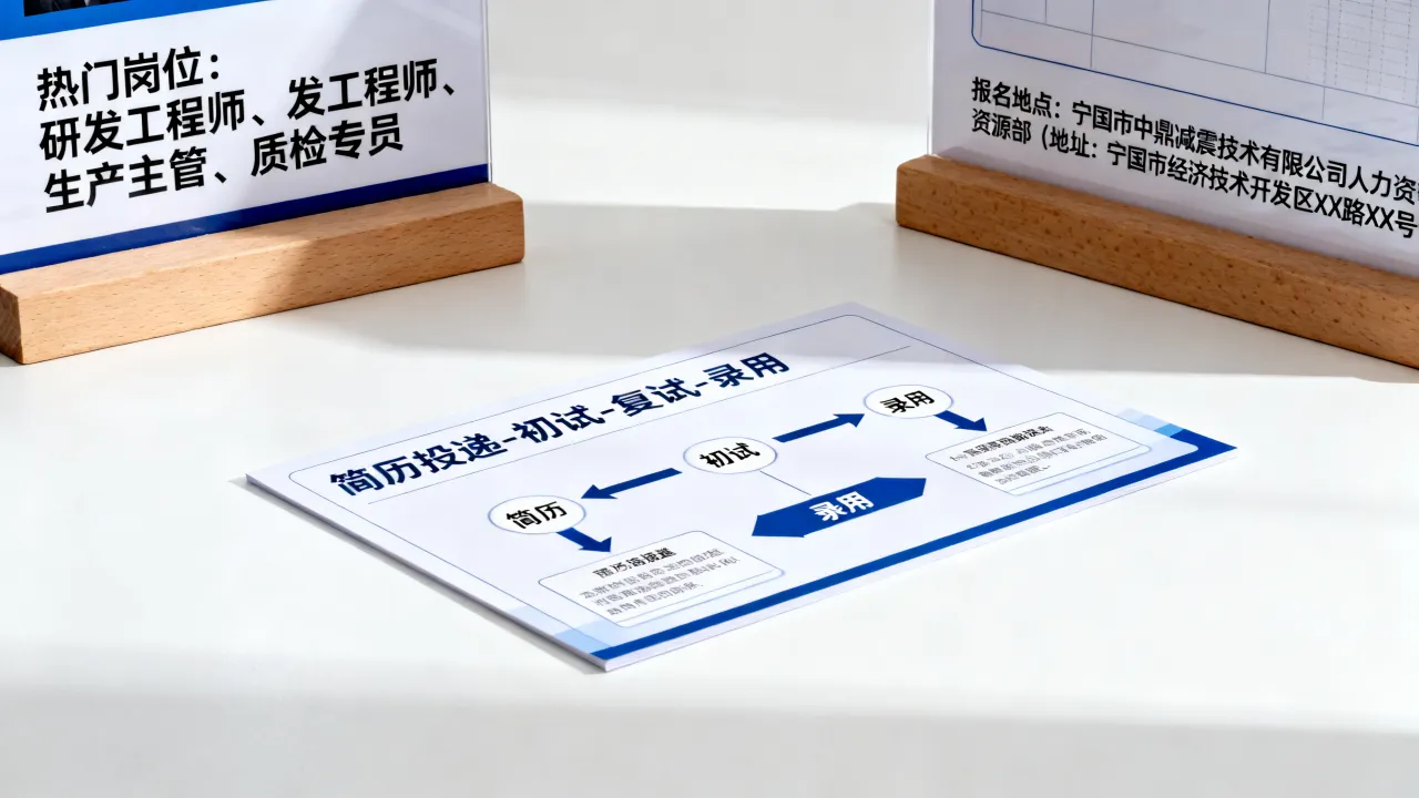 宁国中鼎减震招聘有哪些热门岗位,在哪里报名?-图2 宁国中鼎减震招聘有哪些热门岗位,在哪里报名?-图2