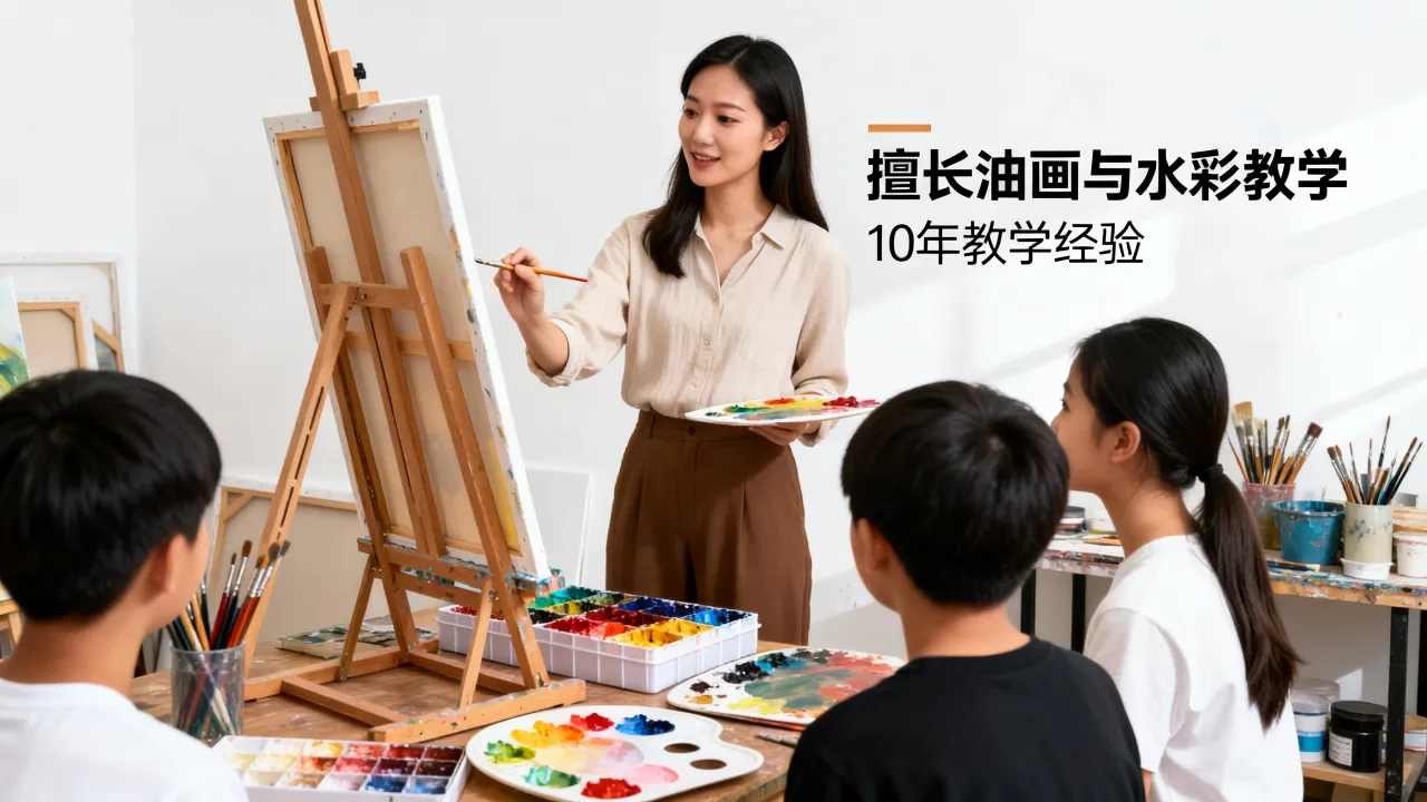 美术老师简介怎么写?美术老师个人简介范文模板有哪些-图2 美术老师简介怎么写?美术老师个人简介范文模板有哪些-图2