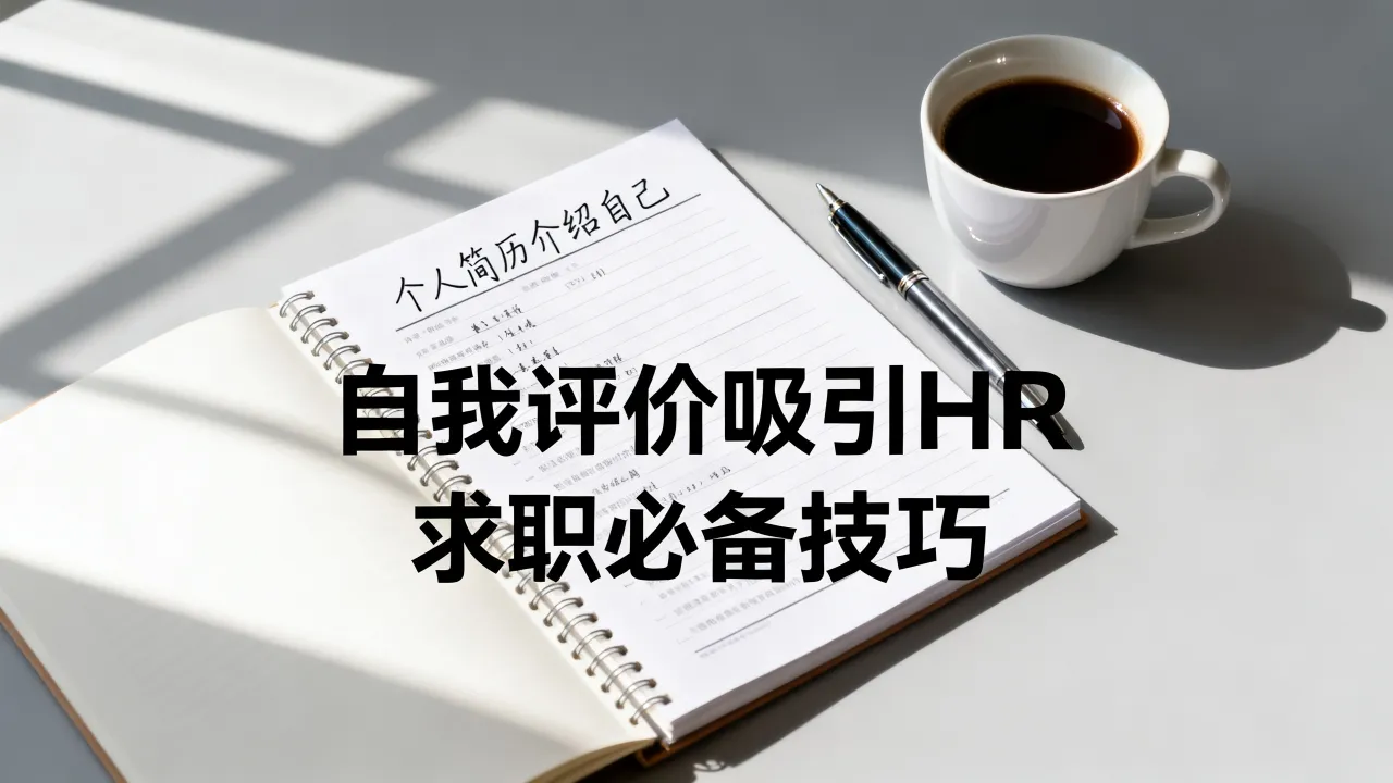 个人简历怎么介绍自己？自我评价怎么写才吸引HR，求职必备技巧？-图1