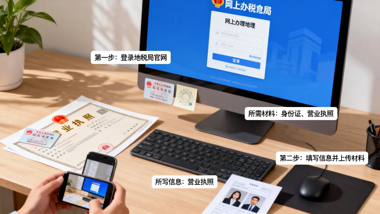 如何开通地税，网上办理的具体流程和所需材料是什么？-图2