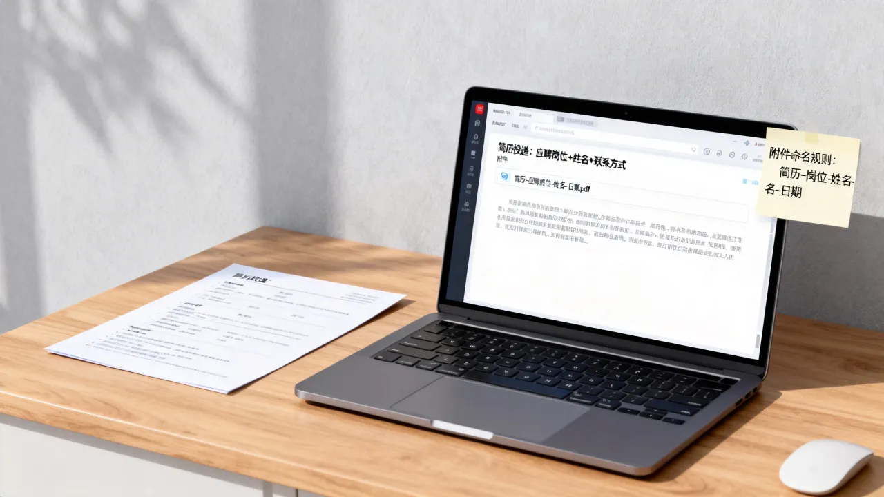给公司发简历怎么写,邮件正文和附件怎么命名更专业?-图2 给公司发简历怎么写,邮件正文和附件怎么命名更专业?-图2