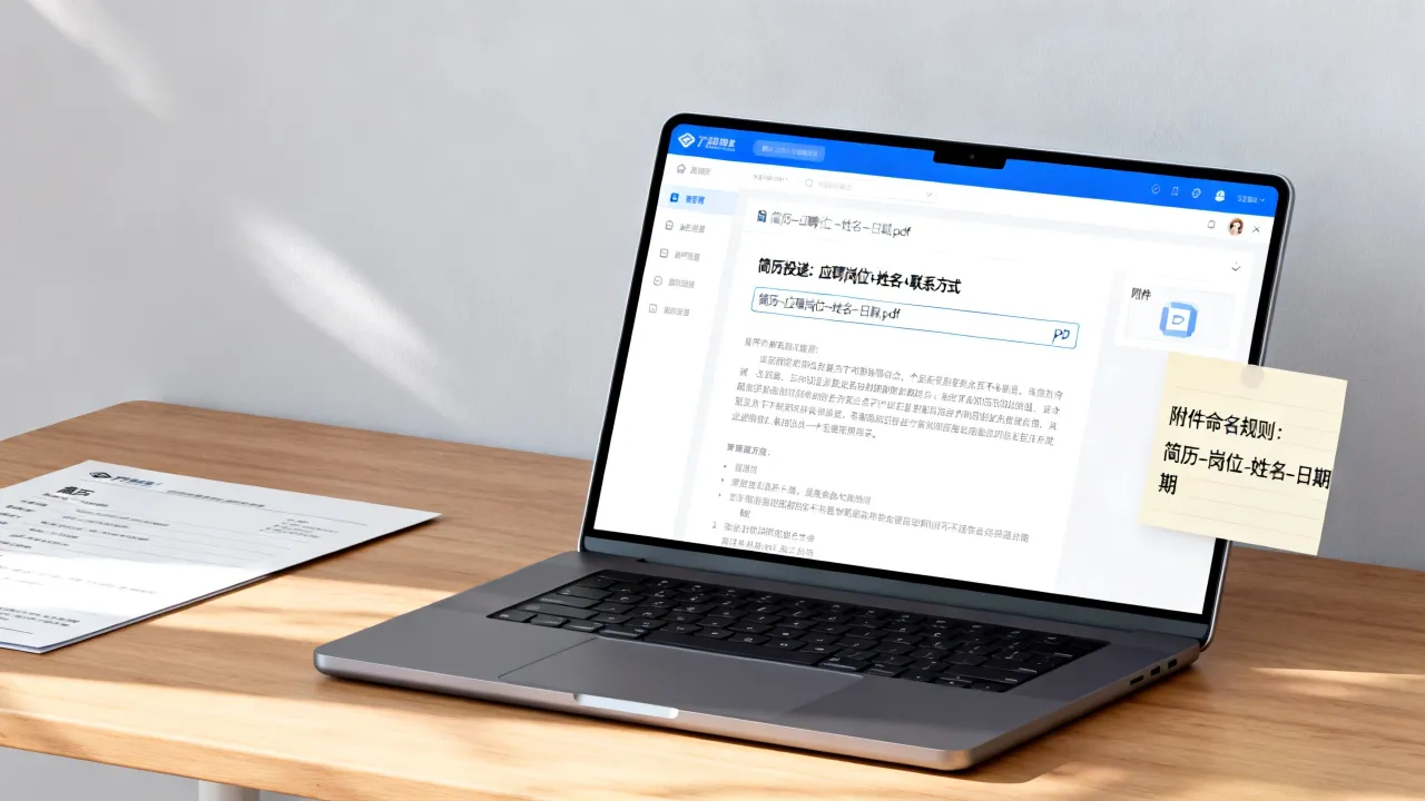 给公司发简历怎么写,邮件正文和附件怎么命名更专业?-图3 给公司发简历怎么写,邮件正文和附件怎么命名更专业?-图3