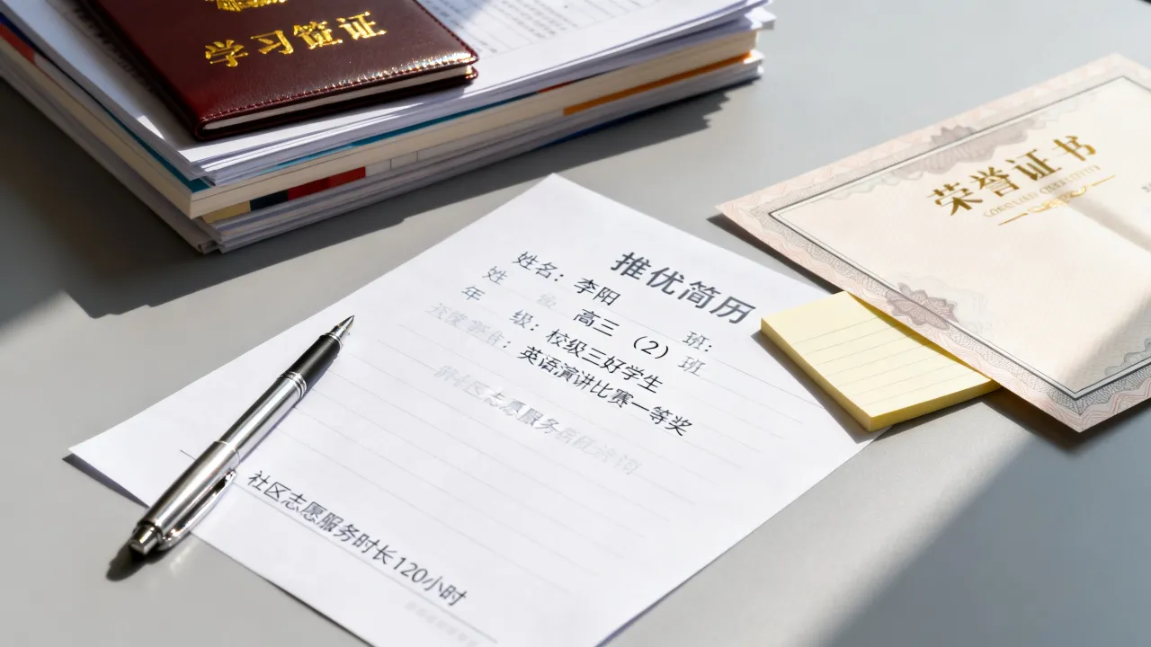 推优个人简历怎么写？如何写出让老师眼前一亮的推优简历？-图1