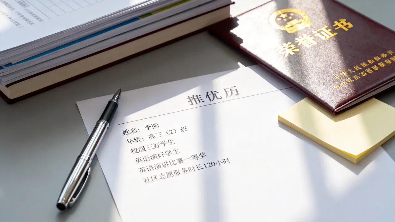 推优个人简历怎么写？如何写出让老师眼前一亮的推优简历？-图2