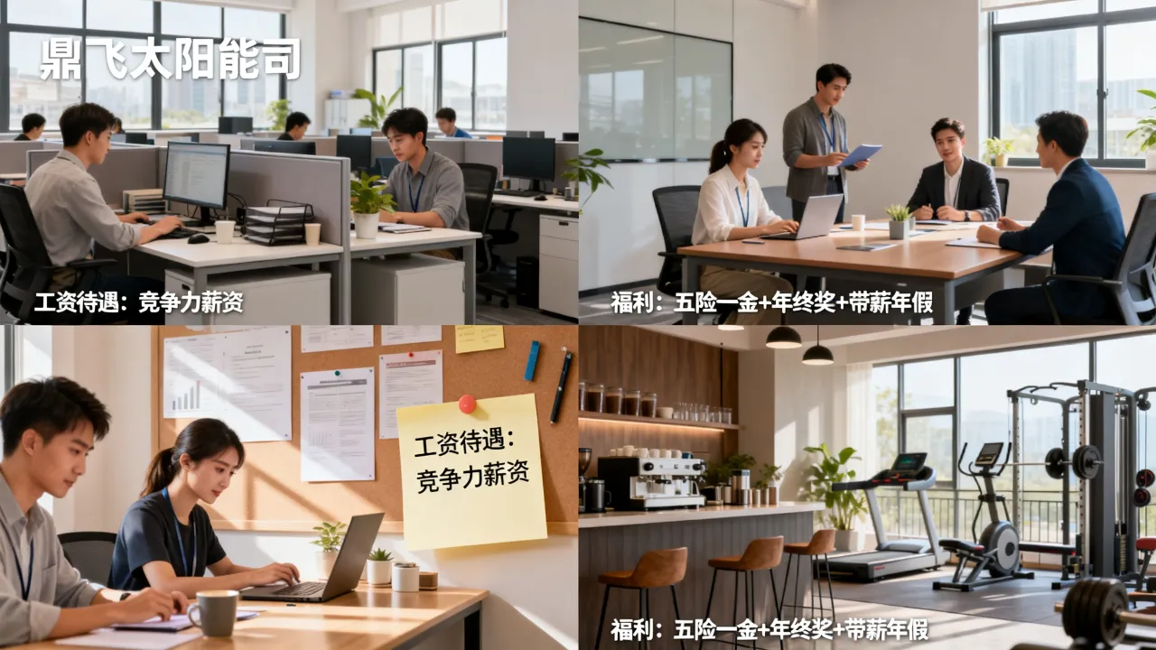 鼎飞太阳能招聘工资怎么样，福利待遇好不好-图2