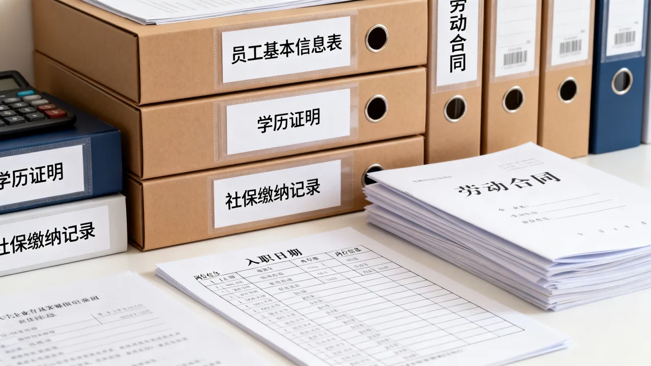 人事档案怎么建立?企业员工人事档案建立标准流程,需要哪些材料?-图2 人事档案怎么建立?企业员工人事档案建立标准流程,需要哪些材料?-图2