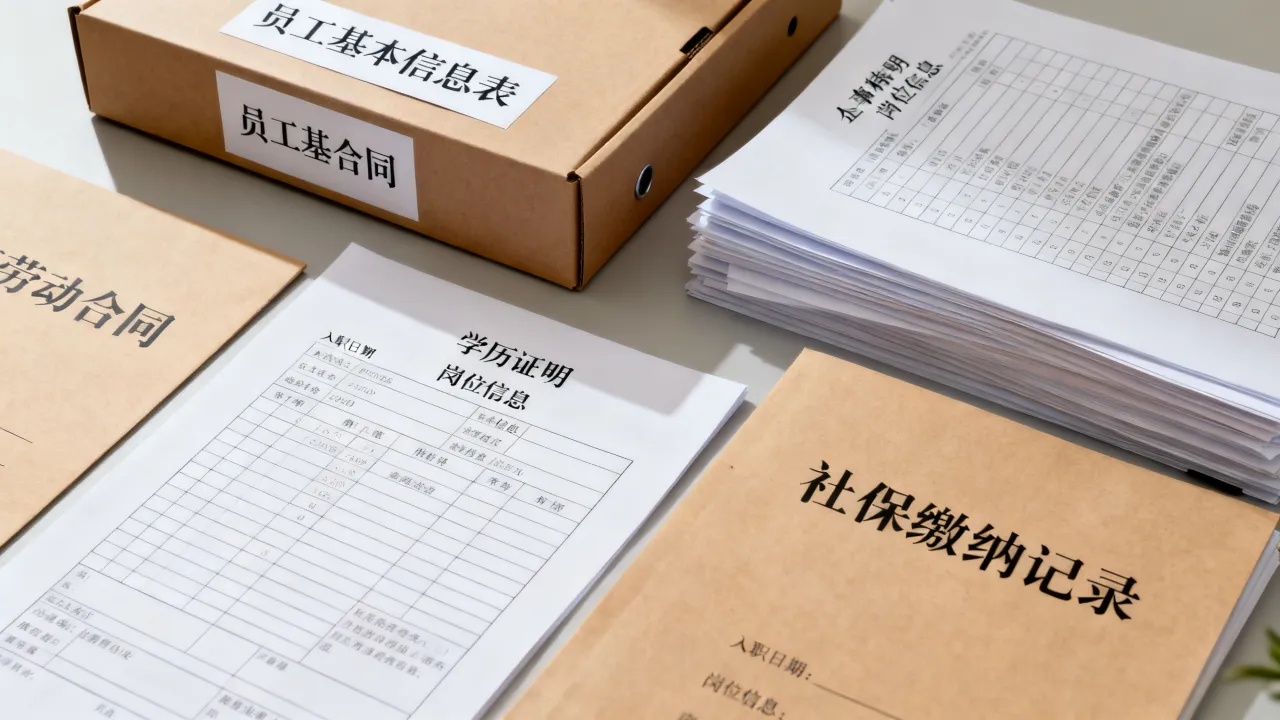 人事档案怎么建立?企业员工人事档案建立标准流程,需要哪些材料?-图3 人事档案怎么建立?企业员工人事档案建立标准流程,需要哪些材料?-图3