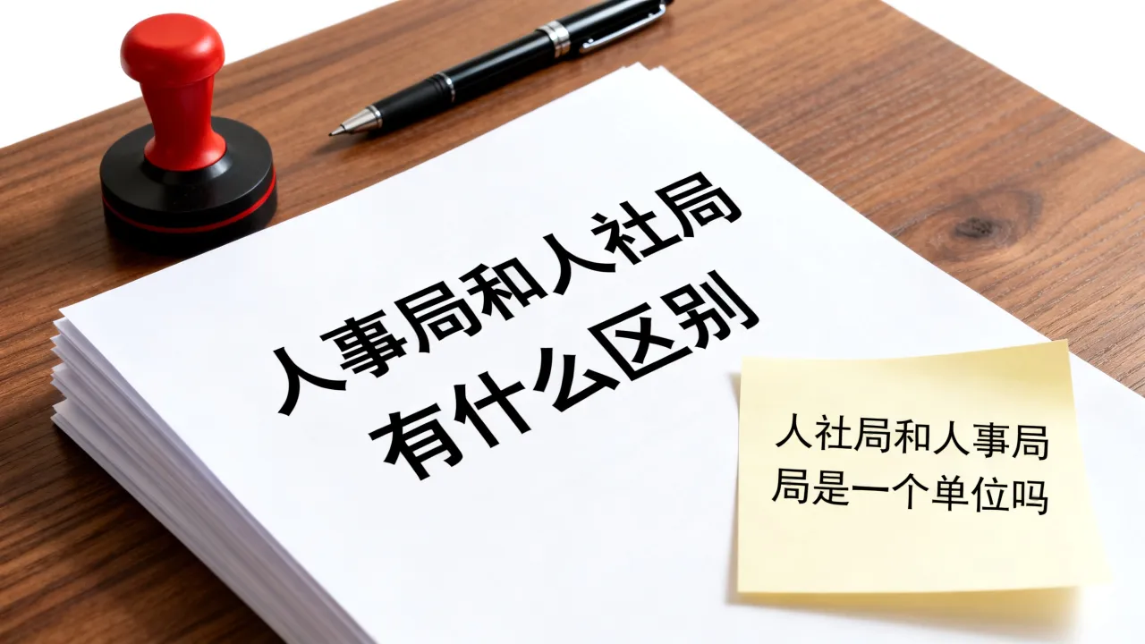 人事局和人社局有什么区别，人社局和人事局是一个单位吗-图1