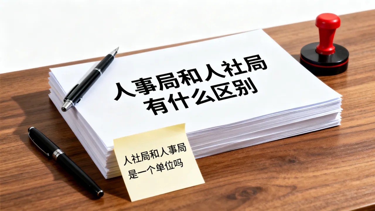 人事局和人社局有什么区别，人社局和人事局是一个单位吗-图2