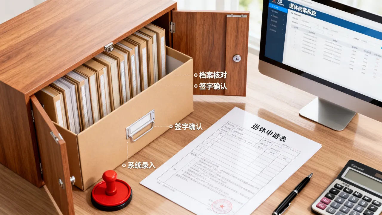 退休人事档案怎么处理，人事档案退休办理流程是什么
