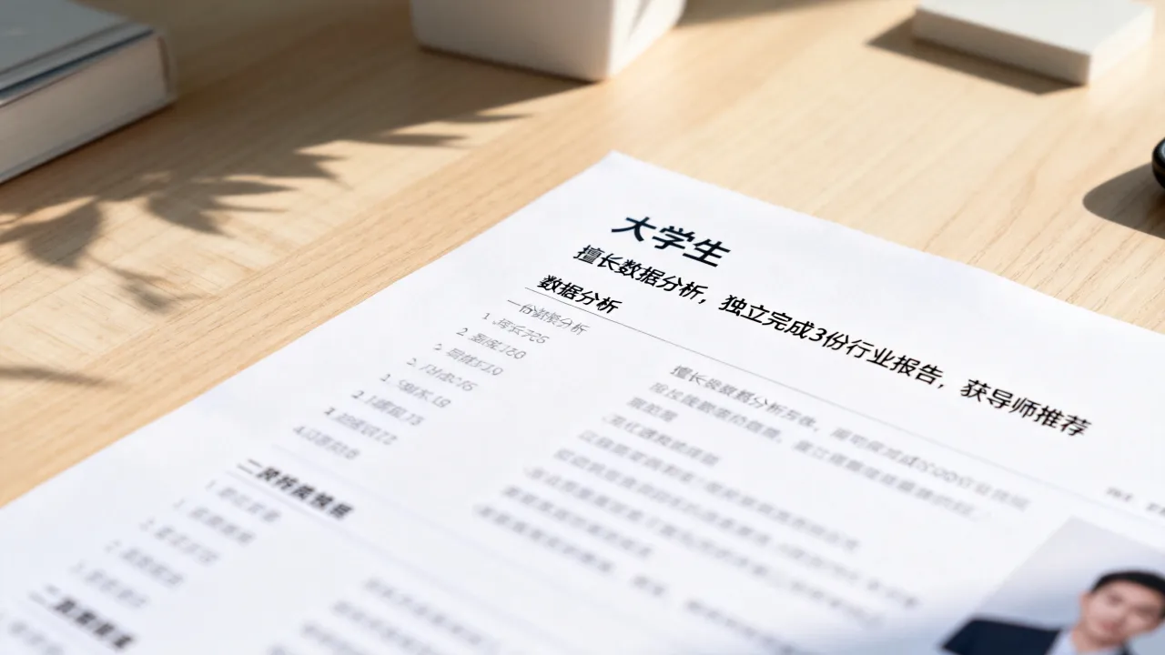 大学生简历特长怎么写,如何用一句话写出吸引HR的亮点?-图2 大学生简历特长怎么写,如何用一句话写出吸引HR的亮点?-图2