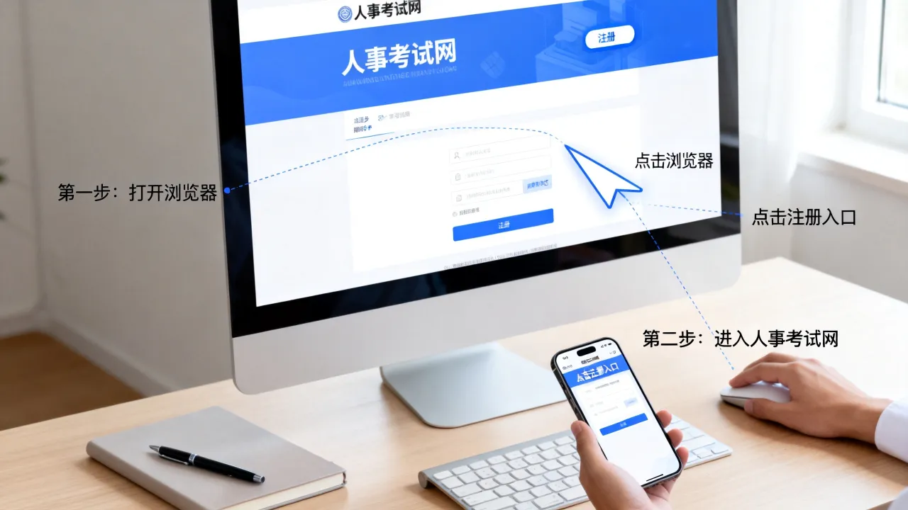 人事考试网怎么注册账号?,注册入口在哪里-图3 人事考试网怎么注册账号?,注册入口在哪里-图3