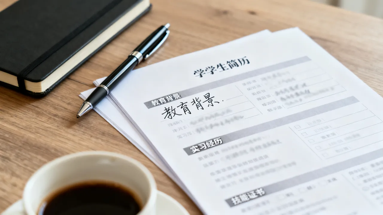 在校大学生怎么写简历,有哪些实用技巧和注意事项?-图1 在校大学生怎么写简历,有哪些实用技巧和注意事项?-图1