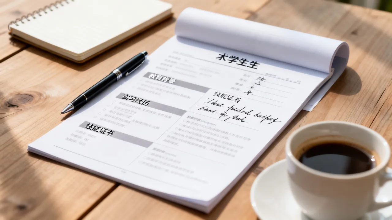 在校大学生怎么写简历,有哪些实用技巧和注意事项?-图2 在校大学生怎么写简历,有哪些实用技巧和注意事项?-图2
