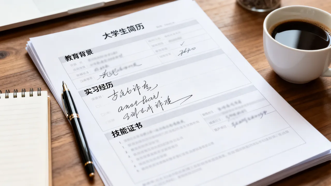 在校大学生怎么写简历,有哪些实用技巧和注意事项?-图3 在校大学生怎么写简历,有哪些实用技巧和注意事项?-图3