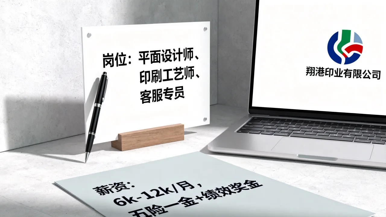 翔港印务有限公司招聘岗位有哪些，薪资待遇如何？-图1