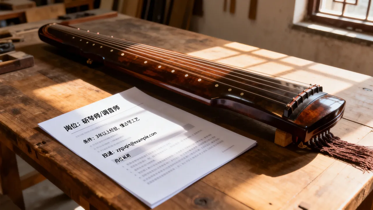 扬州古琴厂招聘有哪些岗位和条件，怎样投递简历？-图3