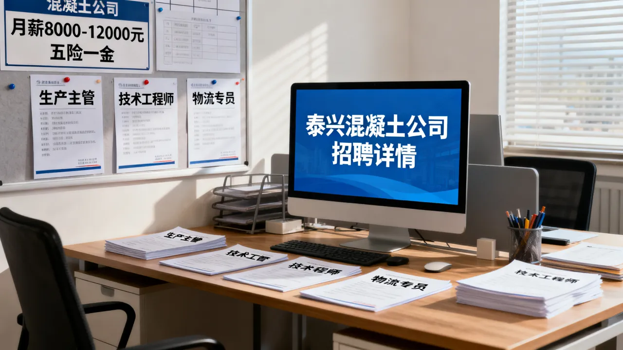 泰兴混凝土公司招聘岗位有哪些?工资待遇怎么样?-图2 泰兴混凝土公司招聘岗位有哪些?工资待遇怎么样?-图2
