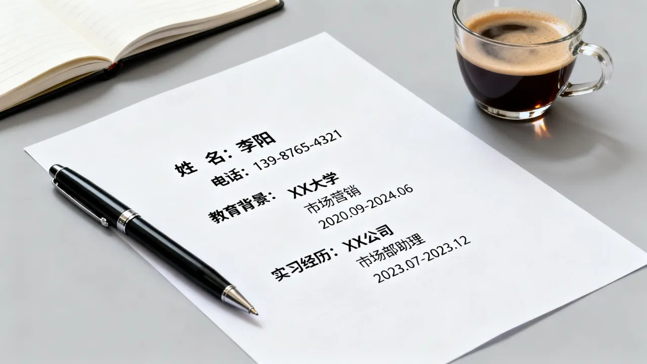 大学生本人简历怎么写,有哪些实用技巧?-图1 大学生本人简历怎么写,有哪些实用技巧?-图1
