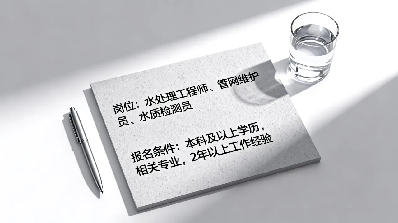 惠州水务集团招聘有哪些岗位?惠州水务集团招聘报名条件是什么-图2 惠州水务集团招聘有哪些岗位?惠州水务集团招聘报名条件是什么-图2