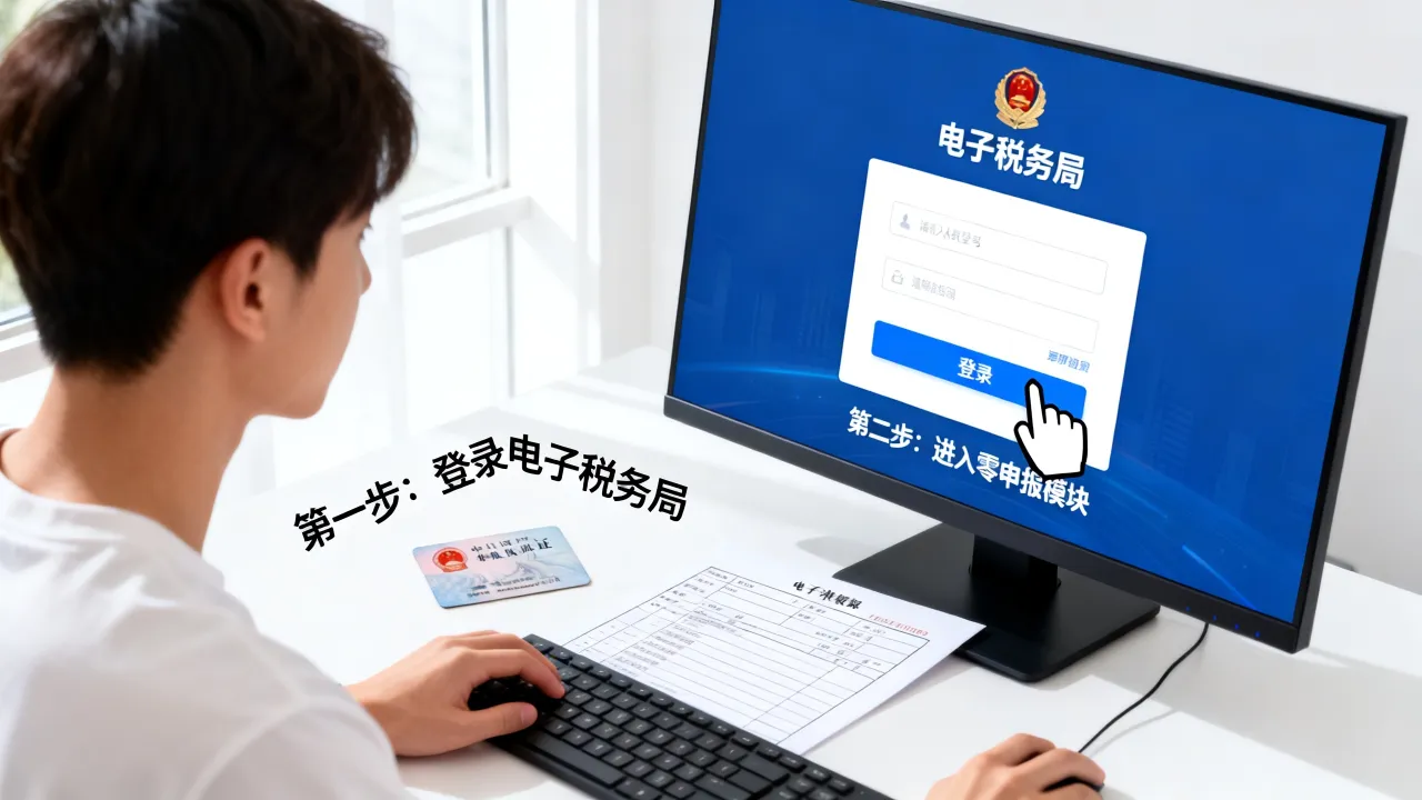 网上如何零申报?新手报税操作步骤,税务申报流程详解