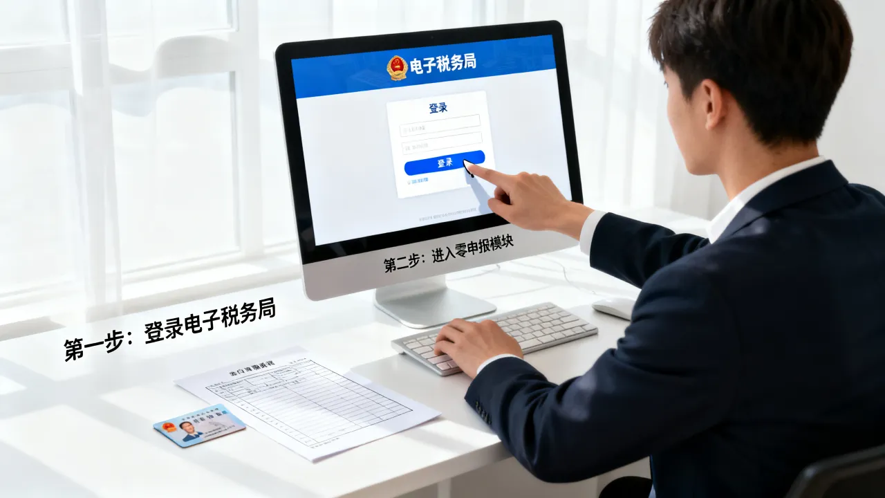 网上如何零申报?新手报税操作步骤,税务申报流程详解-图2 网上如何零申报?新手报税操作步骤,税务申报流程详解-图2