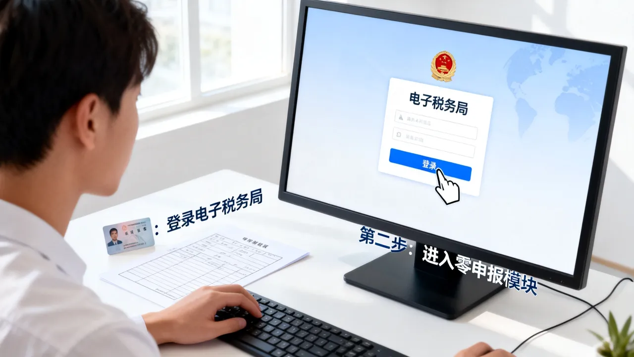 网上如何零申报?新手报税操作步骤,税务申报流程详解-图3 网上如何零申报?新手报税操作步骤,税务申报流程详解-图3