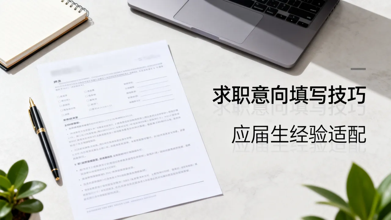 简历的求职意向怎么填,应届生没有经验怎么填-图1 简历的求职意向怎么填,应届生没有经验怎么填-图1