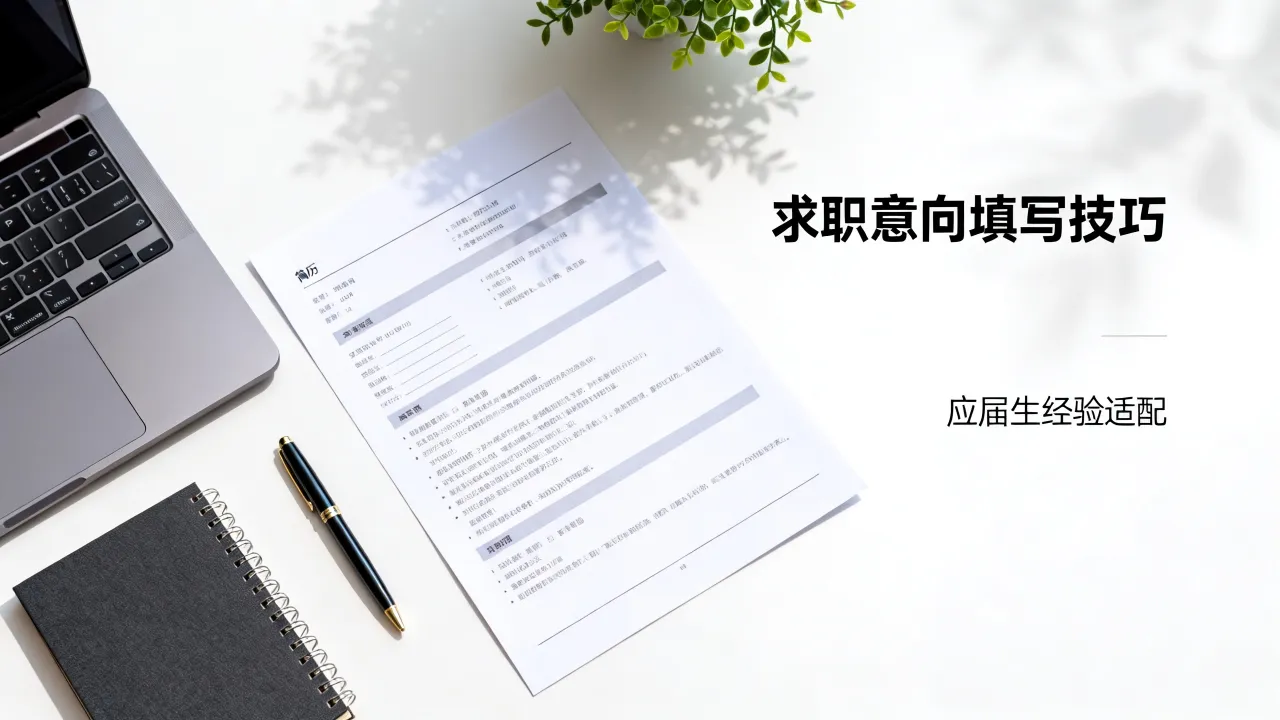 简历的求职意向怎么填,应届生没有经验怎么填-图2 简历的求职意向怎么填,应届生没有经验怎么填-图2