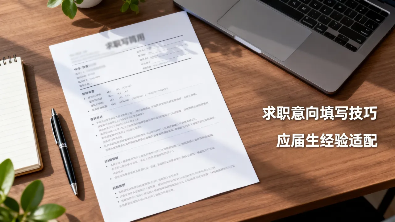 简历的求职意向怎么填,应届生没有经验怎么填-图3 简历的求职意向怎么填,应届生没有经验怎么填-图3