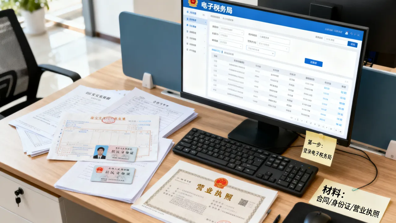 如何开建安发票?网上办理流程需要什么材料?-图1 如何开建安发票?网上办理流程需要什么材料?-图1