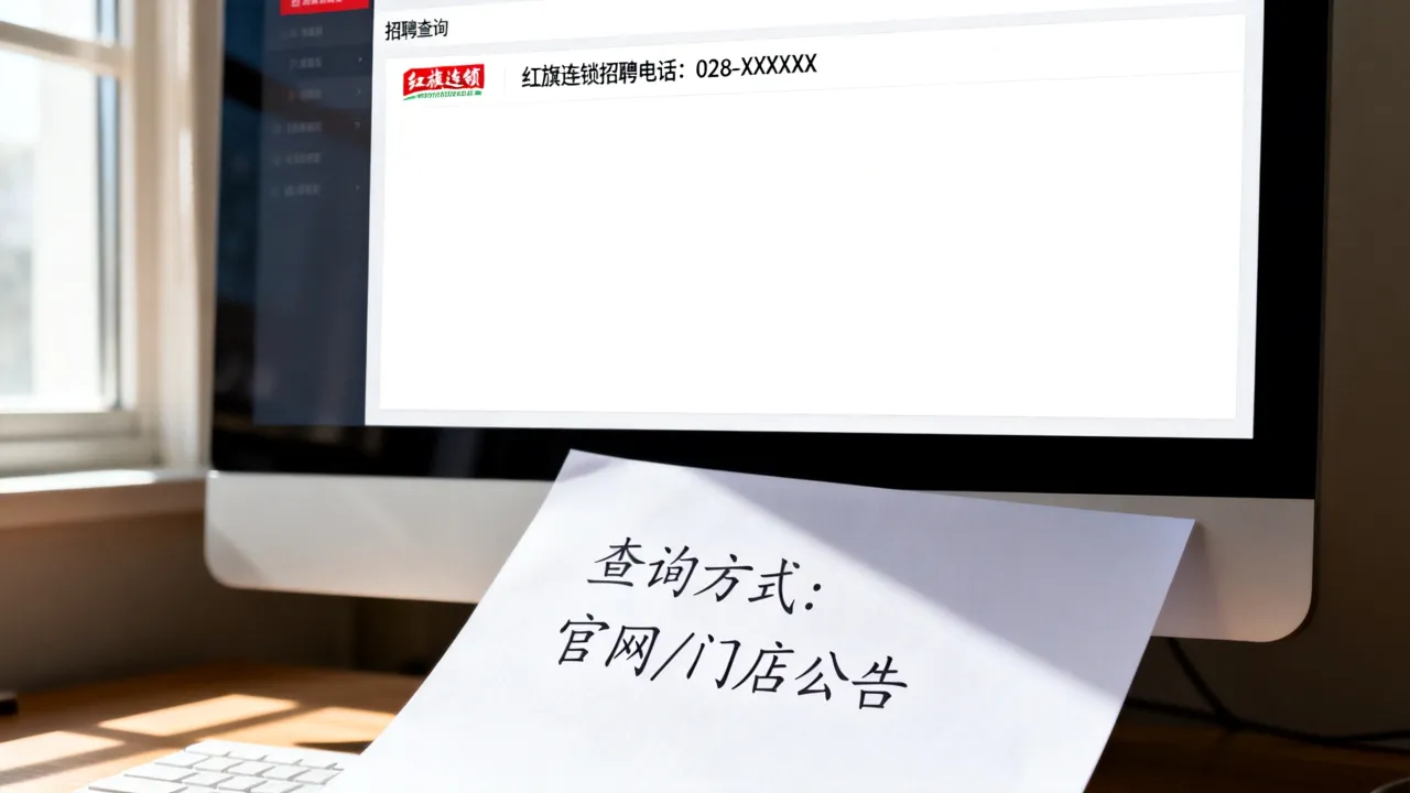 红旗连锁招聘电话是多少？怎么才能查到准确的电话信息-图2