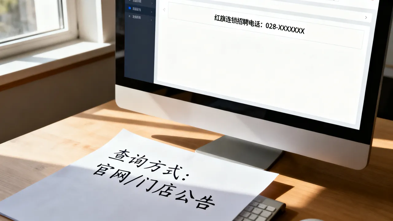 红旗连锁招聘电话是多少？怎么才能查到准确的电话信息-图3