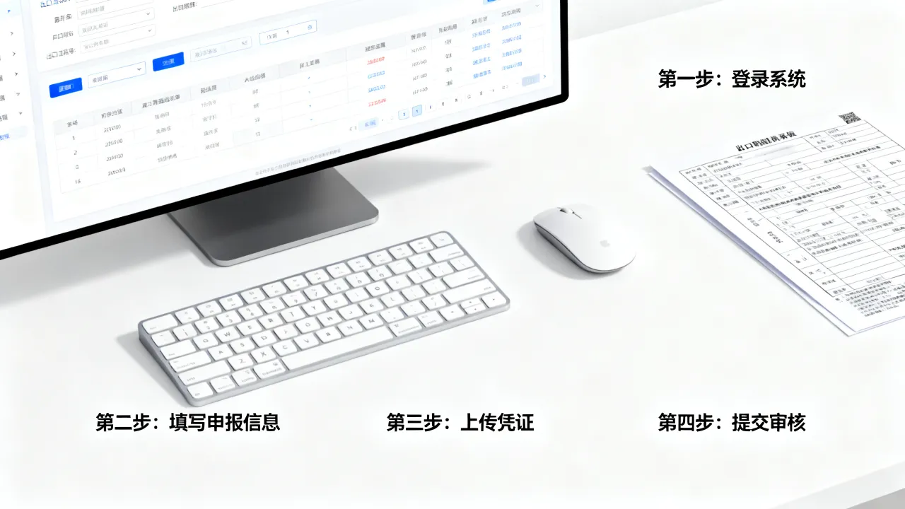 出口退税系统怎么操作?出口退税申报流程详细步骤-图3 出口退税系统怎么操作?出口退税申报流程详细步骤-图3