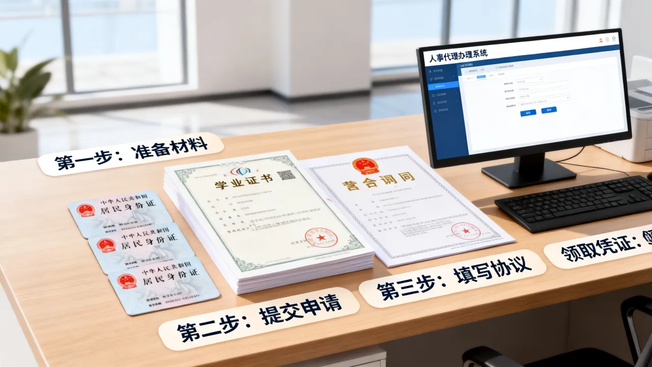 人事代理个人怎么办理?个人人事代理手续流程-图1 人事代理个人怎么办理?个人人事代理手续流程-图1