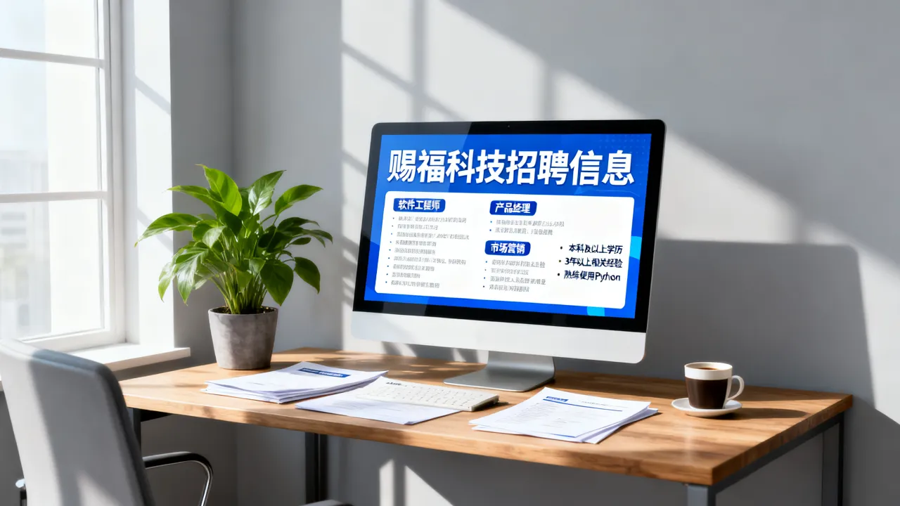 赐福科技招聘有哪些岗位,赐福科技招聘信息最新岗位要求是什么?-图3 赐福科技招聘有哪些岗位,赐福科技招聘信息最新岗位要求是什么?-图3
